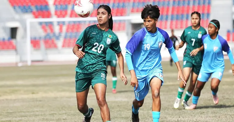 ম্যাচের একটি মুহূর্ত